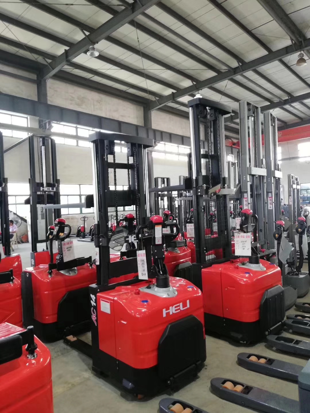 3T Electric Wide Forklift Stacker